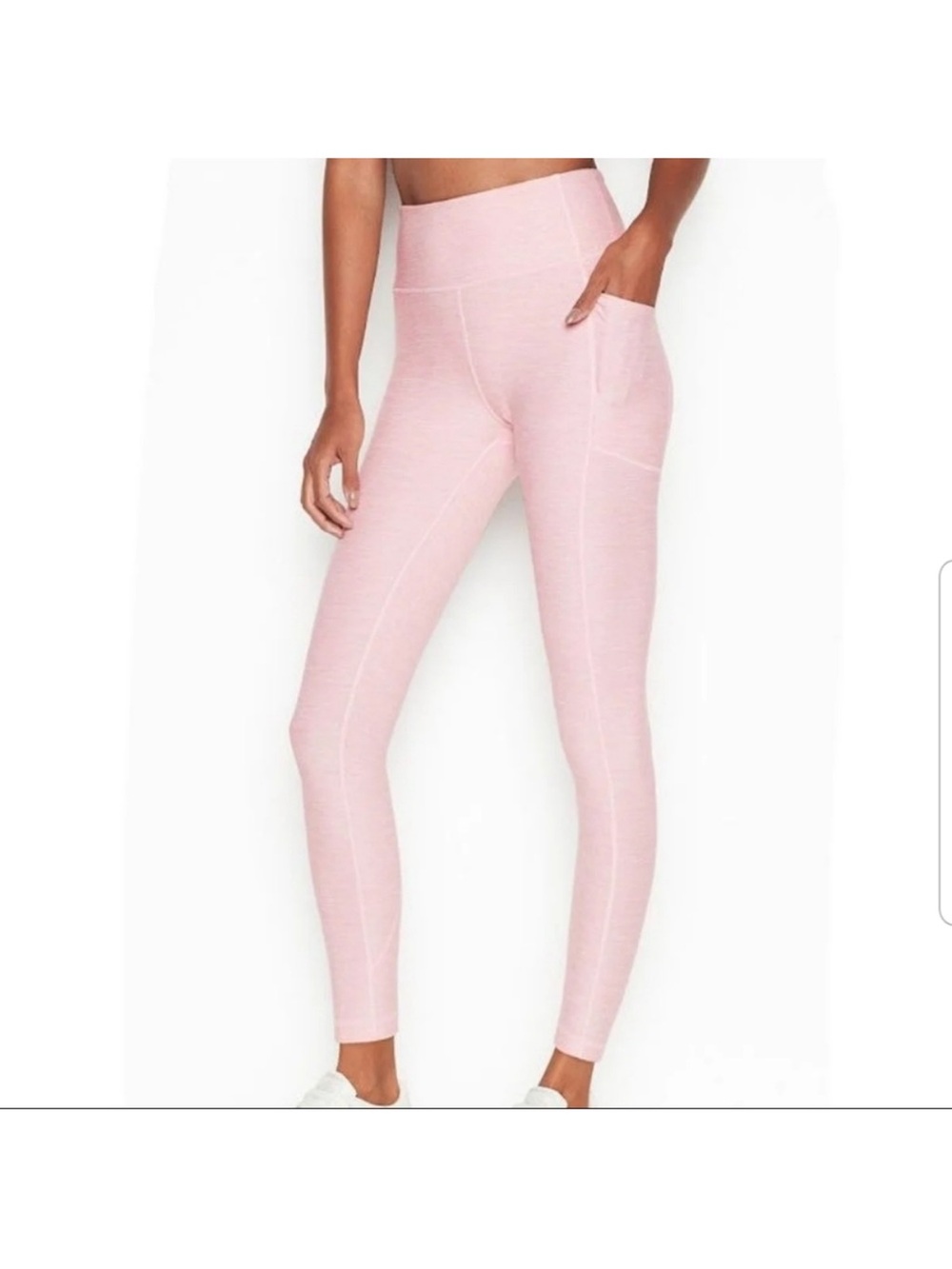 Victoria's Secret Leggings - Light Pink & Black Size 8 bundle lot